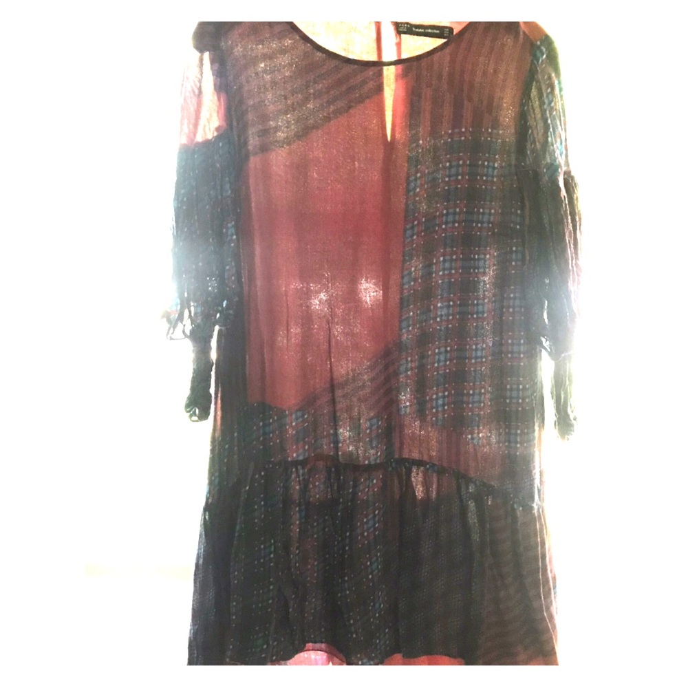 Zara Flowy Dress - Size L